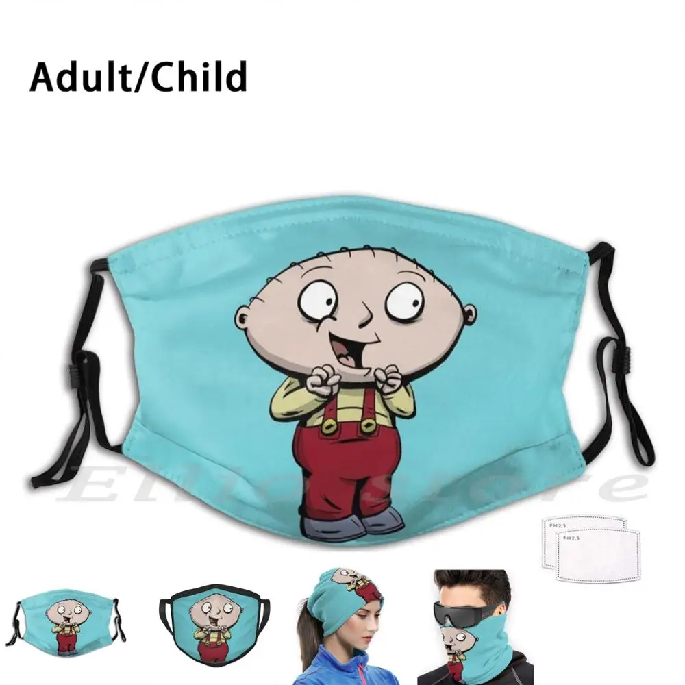 Маска Гриффина Stewie для взрослых и детей, многоразовый фильтр Pm2.5, мультяшный ребенок стиуи Гриффин
Маска Гриффина Stewie для взрослых и детей, многоразовый фильтр Pm2.5, мультяшный ребенок стиуи Гриффин