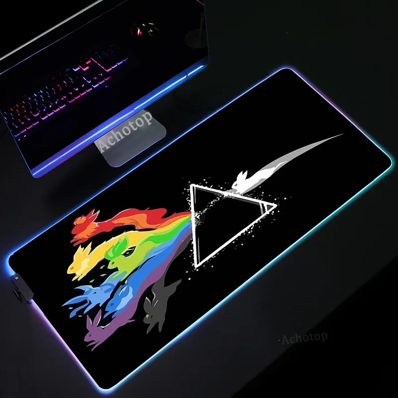 Kawaii RGB Mousepad Anime Mouse Pads Custom Washable Gaming Large Locking Edge Speed Mousepad LED Light Computer Desk Mat
Kawaii RGB Mousepad Anime Mouse Pads Custom Washable Gaming Large Locking Edge Speed Mousepad LED Light Computer Desk Mat