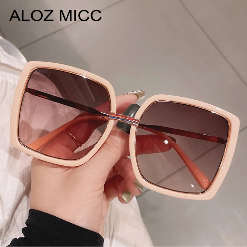 

Солнечные очки в винтажном стиле UV400 женские, квадратные брендовые дизайнерские солнцезащитные аксессуары в большой оправе, с защитой от ул...