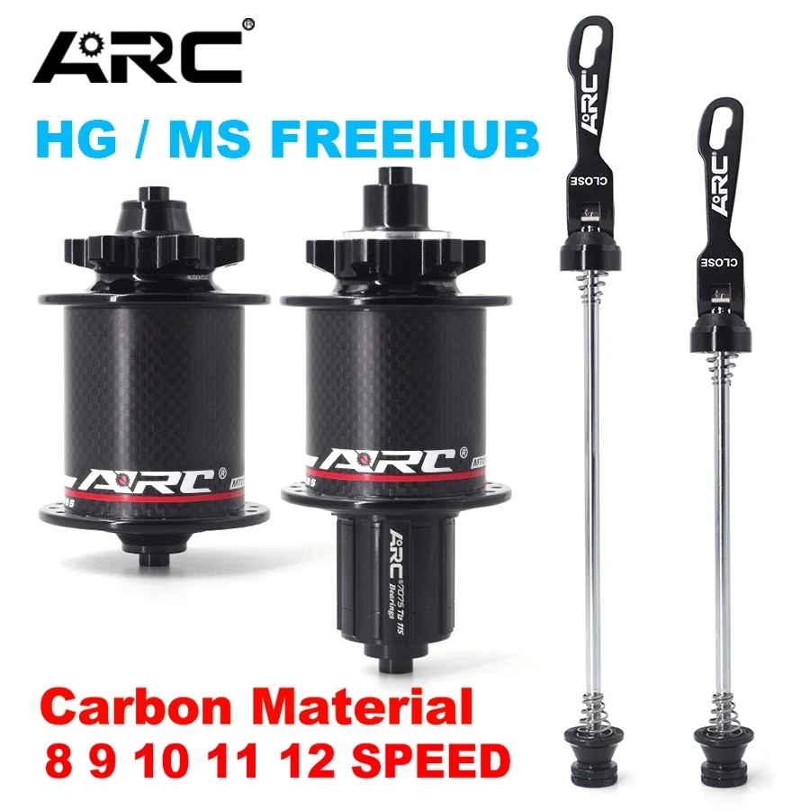 ARC Carbon Bike Hub 32 Holes 9/15*100 135*10 142*12 MTB Bicycle Hub Front 2 Bearings Rear 4 Bearings 11 12s Micro Spline Freehub
ARC Carbon Bike Hub 32 Holes 9/15*100 135*10 142*12 MTB Bicycle Hub Front 2 Bearings Rear 4 Bearings 11 12s Micro Spline Freehub
