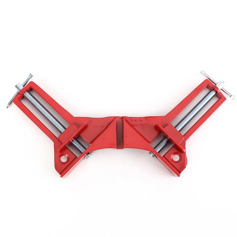 New-4pcs 75mm Mitre Corner Clamps Picture Frame Holder Woodwork Right Angle Red | Обустройство дома