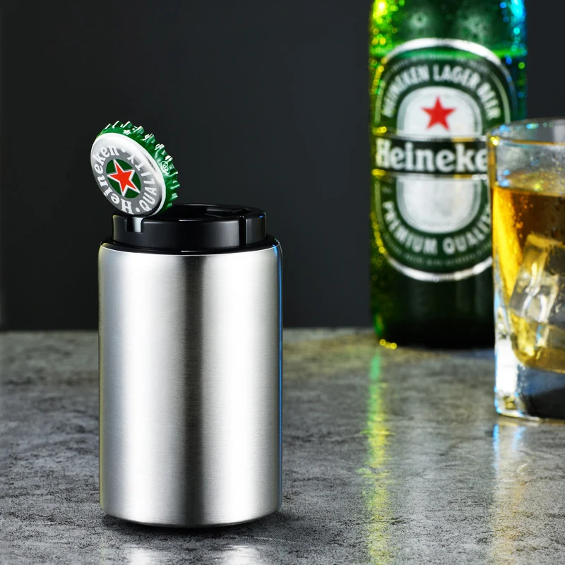 Automatic Beer Bottle Opener,Creative Stainless Steel Beverage Bottles Wine Openers Jar OpenerKitchen Gadgets Bar Supplies
Automatic Beer Bottle Opener,Creative Stainless Steel Beverage Bottles Wine Openers Jar OpenerKitchen Gadgets Bar Supplies