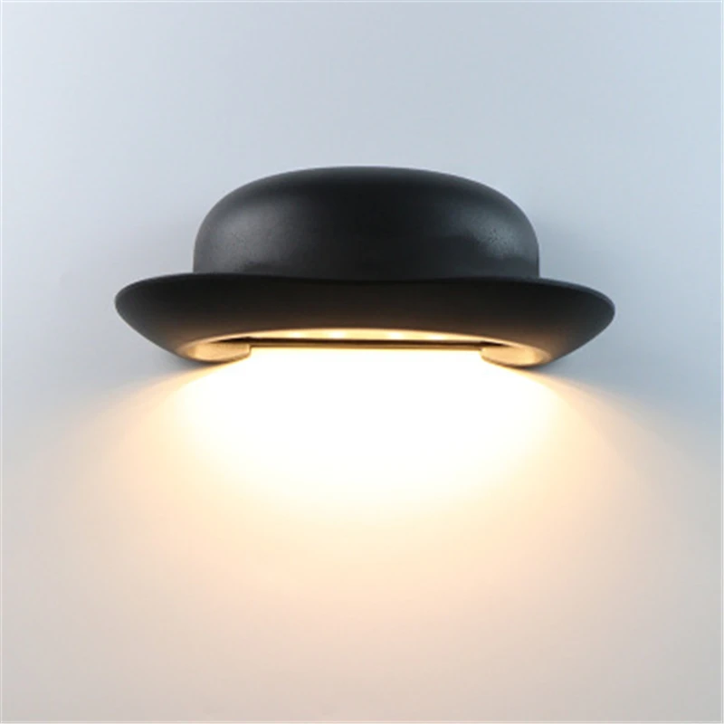 LED Aluminum Wall Lamps New Style Hat Modern Light Minimalistlighbedside Bathroom Outside The House Creative Bedroom Aisle
LED Aluminum Wall Lamps New Style Hat Modern Light Minimalistlighbedside Bathroom Outside The House Creative Bedroom Aisle