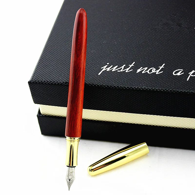 Luxury Fountain Pen Wood+Metal 1.0/0.5mm High Quality Retro Style Ink Fountain pens For Office School Writing Supplies Gift
Luxury Fountain Pen Wood+Metal 1.0/0.5mm High Quality Retro Style Ink Fountain pens For Office School Writing Supplies Gift