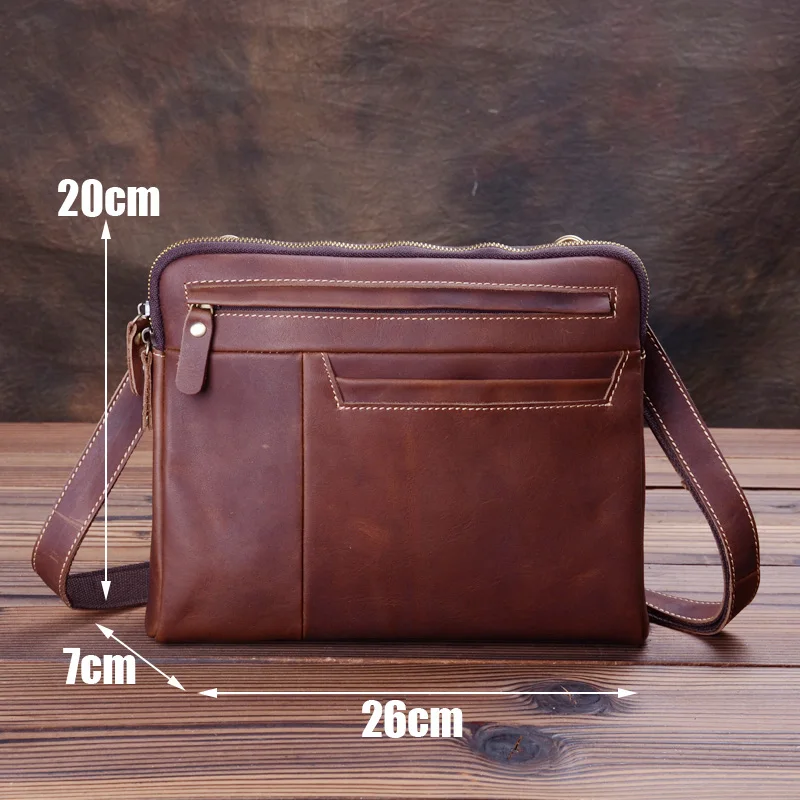 AETOO Handmade mad horse leather men's small bag, retro casual leather shoulder slant bag, head leather clutch bag
AETOO Handmade mad horse leather men's small bag, retro casual leather shoulder slant bag, head leather clutch bag