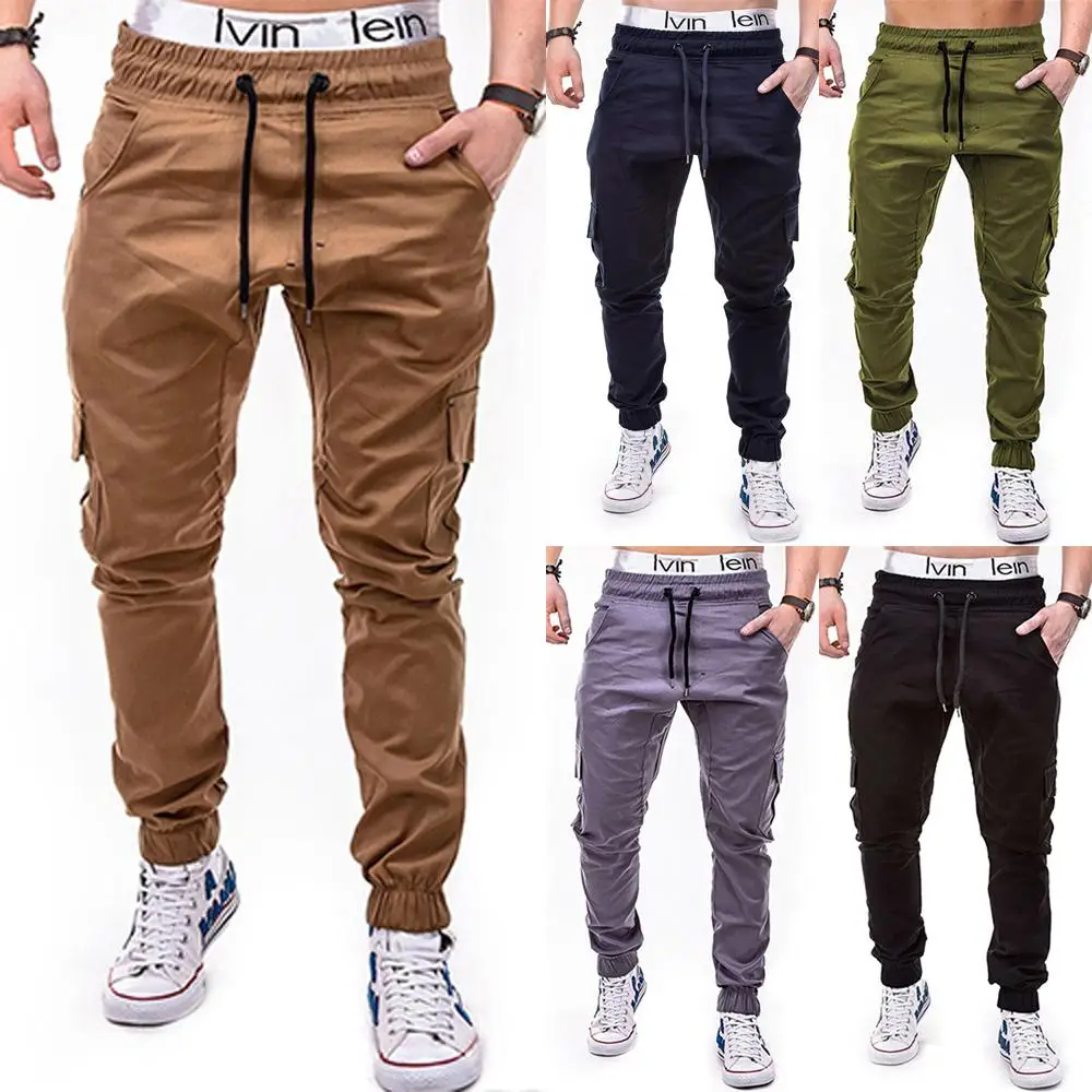 Lace Up Cargo Pants Joggers Men Combat Harem Trousers Gym Workout Casual Sweatpants
Lace Up Cargo Pants Joggers Men Combat Harem Trousers Gym Workout Casual Sweatpants