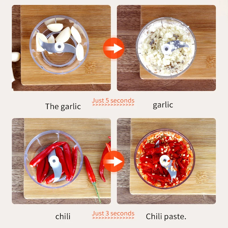 Electric Mini Food Garlic Vegetable Chopper Grinder Crusher Press For Nut Meat Fruit Rechargeable Onion Multi-Function Tool
Electric Mini Food Garlic Vegetable Chopper Grinder Crusher Press For Nut Meat Fruit Rechargeable Onion Multi-Function Tool