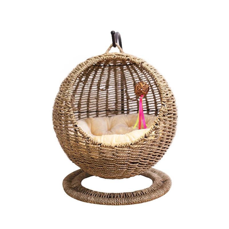 Cy round Summer Cat House Cat Nest Semi-Closed Open Four Seasons Universal Washable Pet Basket
Cy round Summer Cat House Cat Nest Semi-Closed Open Four Seasons Universal Washable Pet Basket