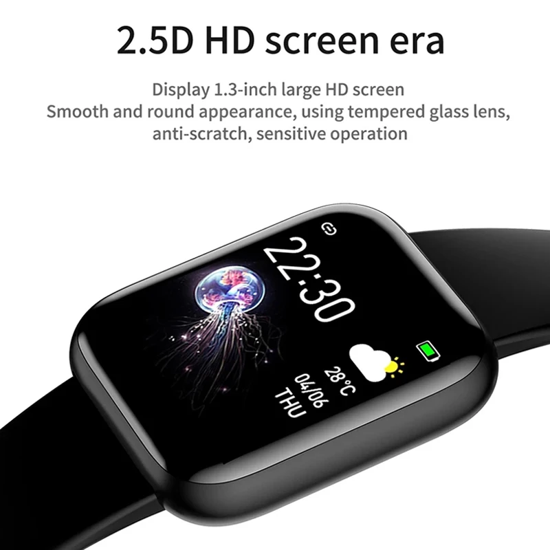 Smart Watch Women Fitness Tracker Fitbit Smart Watch Pedometer Monitor Heart Rate Blood Pressure For Apple IPhone Xiaomi
Smart Watch Women Fitness Tracker Fitbit Smart Watch Pedometer Monitor Heart Rate Blood Pressure For Apple IPhone Xiaomi