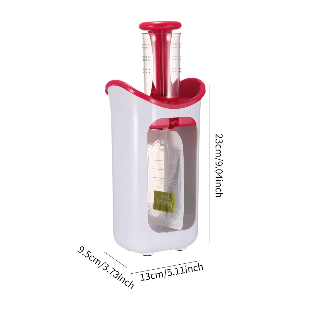 Children Puree Squeezer Manual Baby Food Supplement Household Fruit Juice Dispenser Portable Storage Bag Container Manual Juicer
Children Puree Squeezer Manual Baby Food Supplement Household Fruit Juice Dispenser Portable Storage Bag Container Manual Juicer