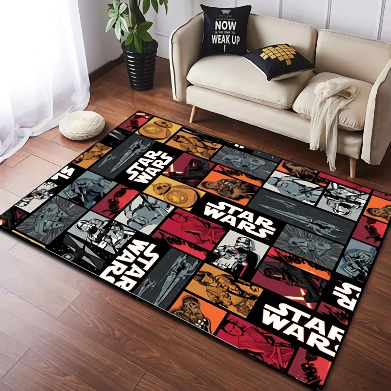 

80x160cm Disney Star Wars Play Mat 3D Printed Carpets for Living Room Bedroom Area Rug Kids Room Play Crawl Floor Mat