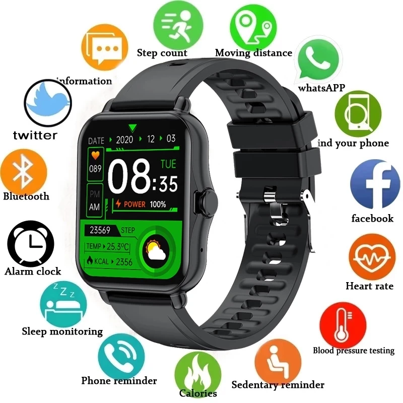 Смарт-часы GEJIAN для мужчин и женщин, водонепроницаемые, с сенсорным экраном 1,69 дюйма
Смарт-часы GEJIAN для мужчин и женщин, водонепроницаемые, с сенсорным экраном 1,69 дюйма