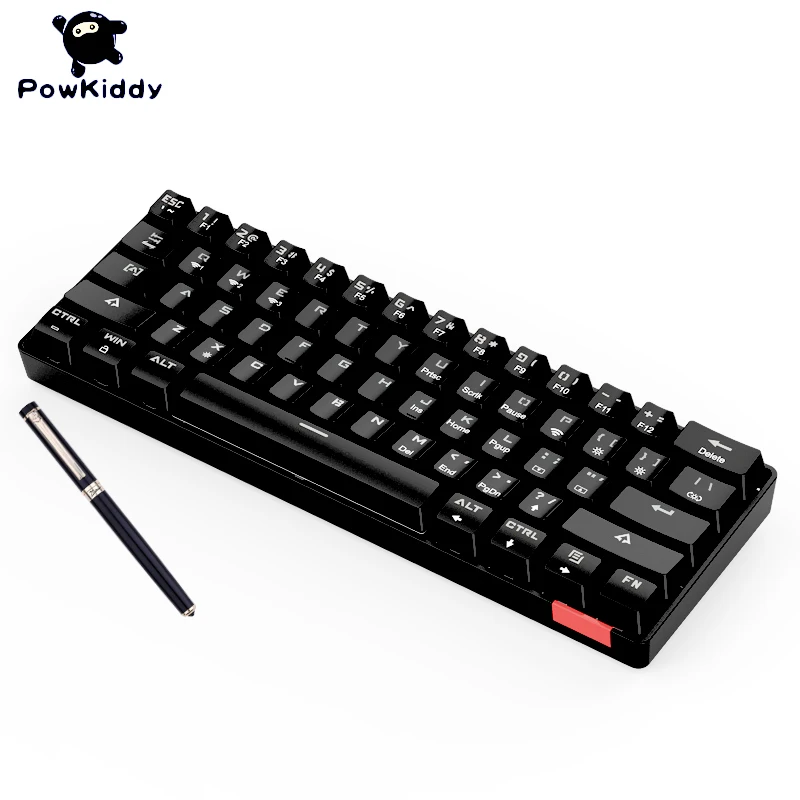 Механическая клавиатура POWKIDDY с 61 клавишами, Bluetooth 5,0, съемная игровая клавиатура с RGB-подсветкой, популярный переключатель, игровая клавиату...
Механическая клавиатура POWKIDDY с 61 клавишами, Bluetooth 5,0, съемная игровая клавиатура с RGB-подсветкой, популярный переключатель, игровая клавиату...