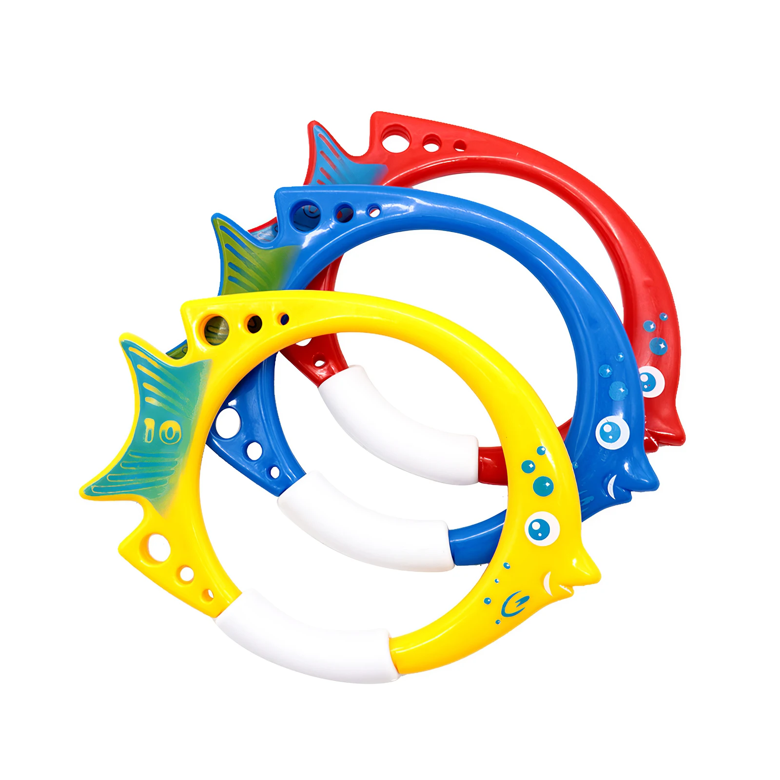 3pcs Funny Fish Diving Toy Fish Ring Plastic Kids Pool Dive Toy Diving Game Summer Paddle Toy Teach Through Lively Activities
3pcs Funny Fish Diving Toy Fish Ring Plastic Kids Pool Dive Toy Diving Game Summer Paddle Toy Teach Through Lively Activities