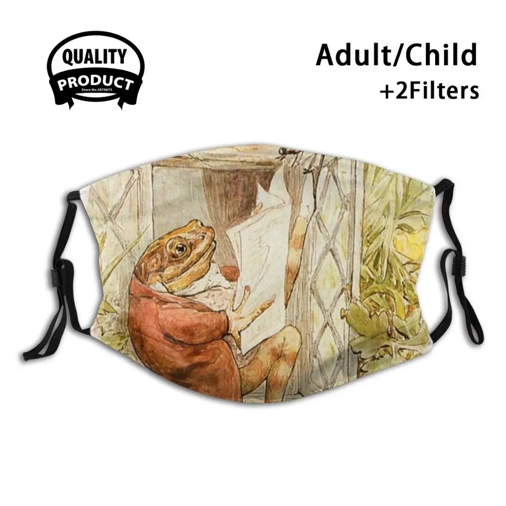 Jeremy Fisher And The Firefly - Beatrix Potter Reusable Mouth Mask Filter For Men Women Kids Jeremy Fisher Firefly Frog
Jeremy Fisher And The Firefly - Beatrix Potter Reusable Mouth Mask Filter For Men Women Kids Jeremy Fisher Firefly Frog