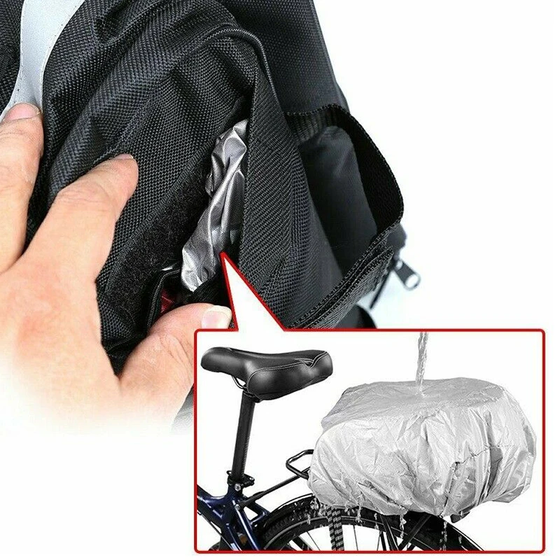 Waterproof Bicycle Rear Seat Bag Bike Rack Bag Rear Trunk Pannier Cycling Backseat Handbag Shoulder Bag for Outdoor
Waterproof Bicycle Rear Seat Bag Bike Rack Bag Rear Trunk Pannier Cycling Backseat Handbag Shoulder Bag for Outdoor