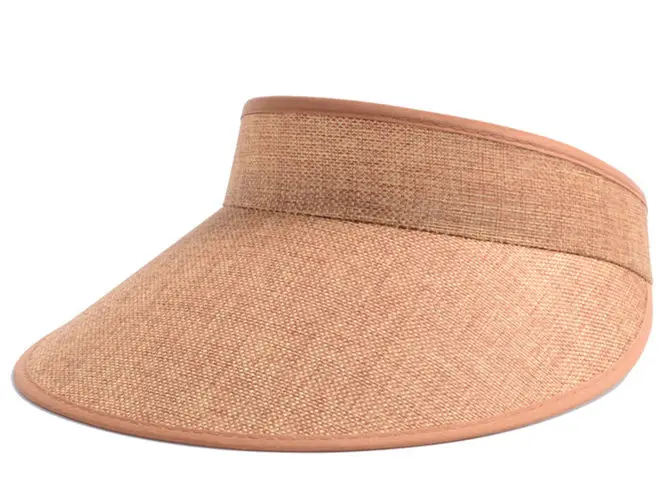 2021 Summer Unisex Empty Top Sun Visor Hat Summer Linen Big Wide Brim Straw Sun Caps UV Protection Hat For Men And Women
2021 Summer Unisex Empty Top Sun Visor Hat Summer Linen Big Wide Brim Straw Sun Caps UV Protection Hat For Men And Women