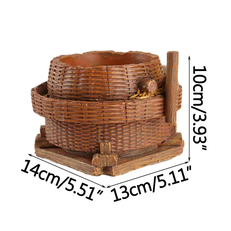 Pastoral Creative Vintage Succulent Flower Pot Multi-purpose Storage Potted Resin Crafts Desktop Ornament Home Garden Decoration
Pastoral Creative Vintage Succulent Flower Pot Multi-purpose Storage Potted Resin Crafts Desktop Ornament Home Garden Decoration