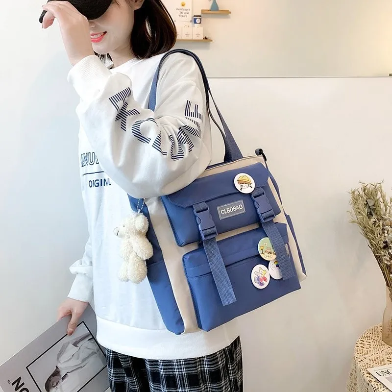 Casual Backpacks Kawaii school bags for teenager girls cute shoulder bag children's book bag large Tuition Mochilas Rucksacks
Casual Backpacks Kawaii school bags for teenager girls cute shoulder bag children's book bag large Tuition Mochilas Rucksacks