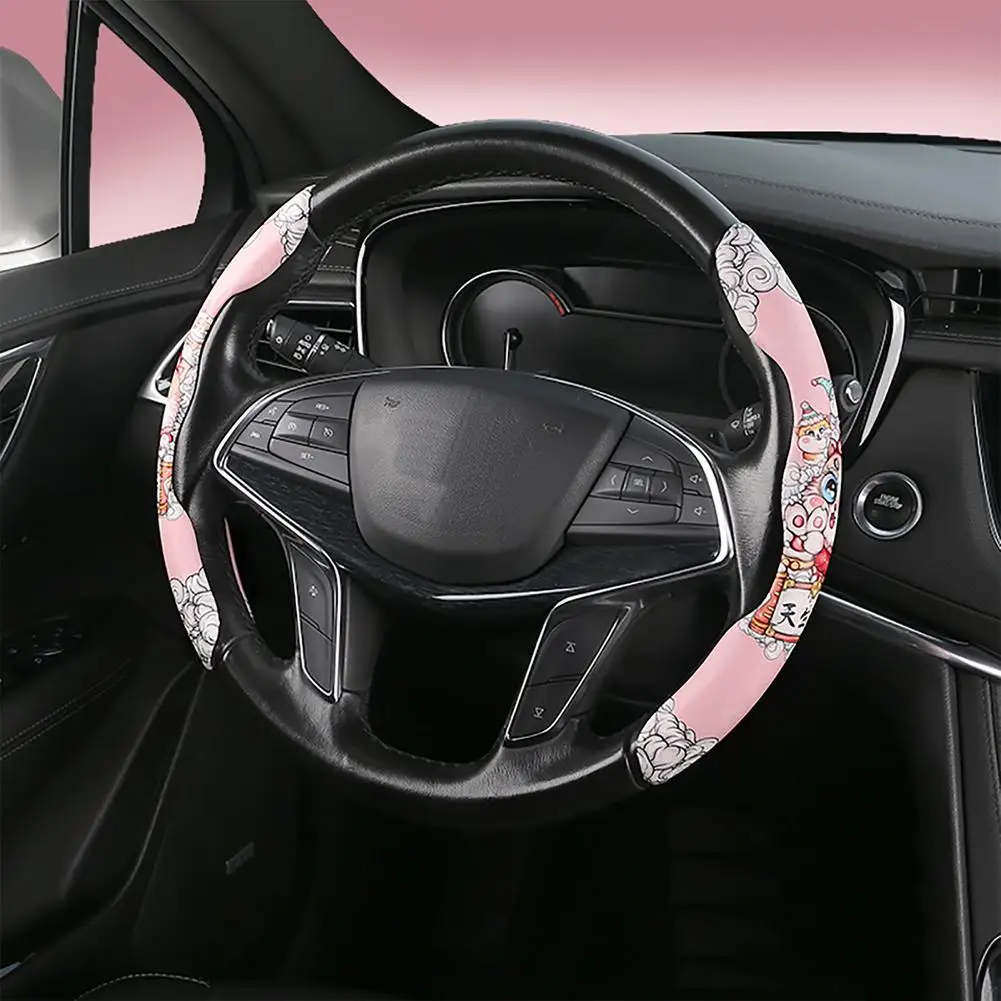 Universal Car Steering Wheel Cover Carbon Fiber Texture Appearance Non-slip Protective Shell For Interior Modification Supplies
Universal Car Steering Wheel Cover Carbon Fiber Texture Appearance Non-slip Protective Shell For Interior Modification Supplies