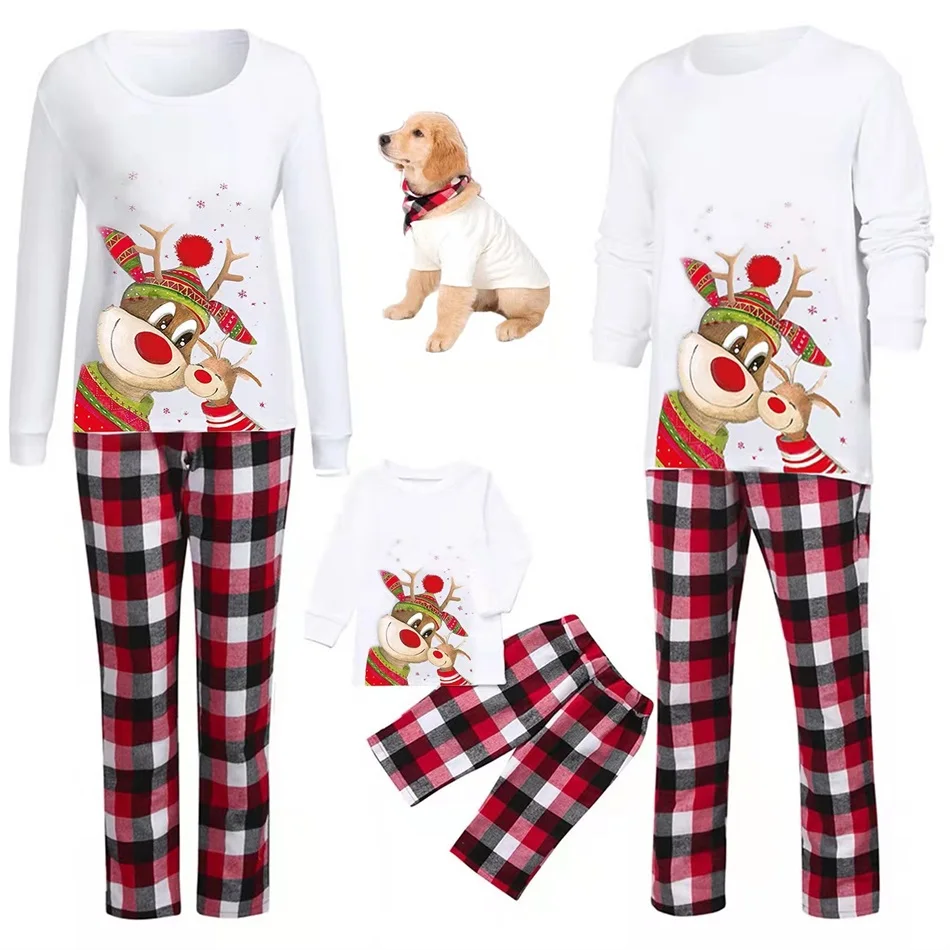2021 Christmas Deer Family Matching Pajamas Plaid Father Mother & Children Xmas Sleepwear Mommy and Me Pj's Clothes Tops+Pants
2021 Christmas Deer Family Matching Pajamas Plaid Father Mother & Children Xmas Sleepwear Mommy and Me Pj's Clothes Tops+Pants