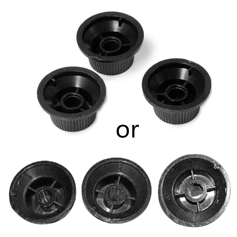 1 Volume 2 Tone Knob Button Electric Guitar Potentiometer Cap Hat For FD ST Bottom Black
1 Volume 2 Tone Knob Button Electric Guitar Potentiometer Cap Hat For FD ST Bottom Black