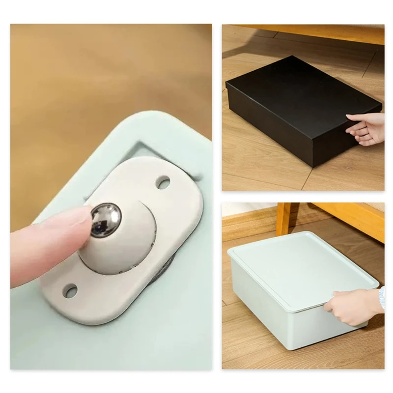4 Pcs Universal Furniture Wheel Directional Roller Self Adhesive Casters Pulley Rollers for Cabinet Drawer Storage Box Trash
4 Pcs Universal Furniture Wheel Directional Roller Self Adhesive Casters Pulley Rollers for Cabinet Drawer Storage Box Trash