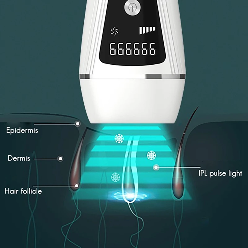 Lasers Epilator Painless Flashes IPL Hair Removal Facial Body Permanent Hair Remover Electric Epilator
Lasers Epilator Painless Flashes IPL Hair Removal Facial Body Permanent Hair Remover Electric Epilator