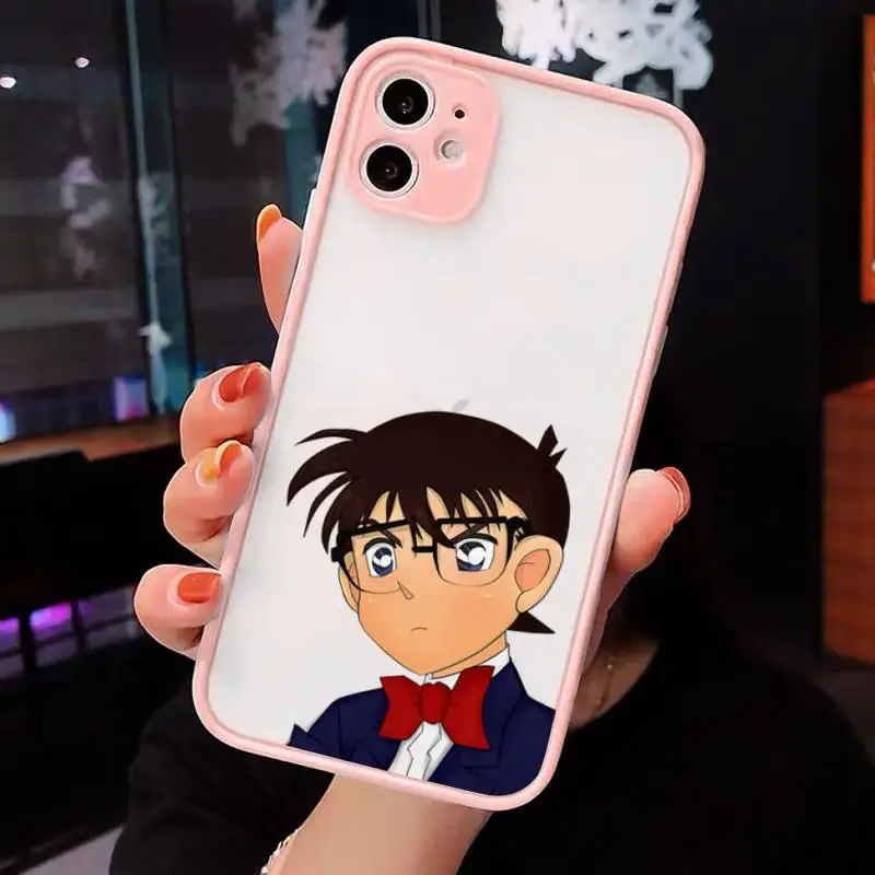 Detective Conan Japan anime Phone Cases matte transparent For iphone 7 8 11 12 plus mini x xs xr pro max cover
Detective Conan Japan anime Phone Cases matte transparent For iphone 7 8 11 12 plus mini x xs xr pro max cover