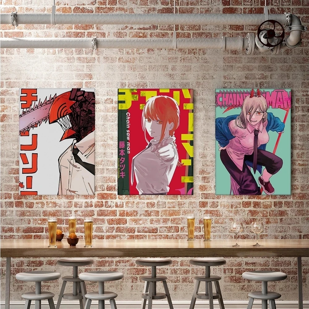 Canvas HD Prints Chainsaw Man Pictures Wall Art Power Painting Home Decor Modular Japanes Comics Poster Living Room No Framework
Canvas HD Prints Chainsaw Man Pictures Wall Art Power Painting Home Decor Modular Japanes Comics Poster Living Room No Framework