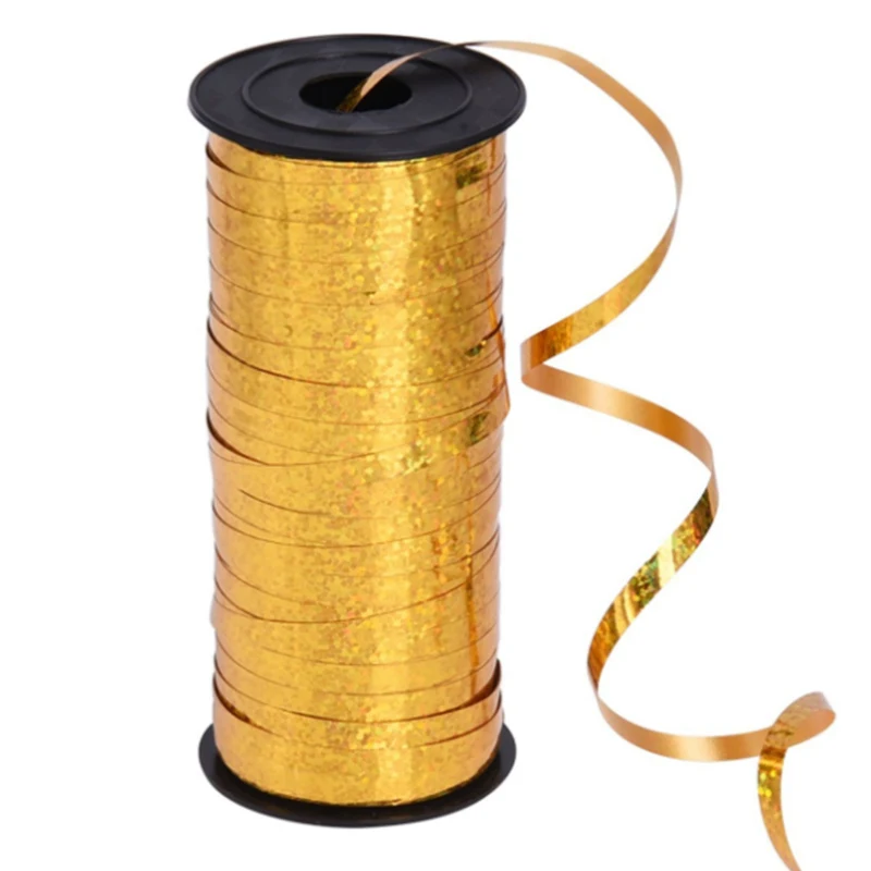 Silver Gold Curling Ribbon Roll Crimps Gold Balloon Ribbons for Party and Festival Decoration Crafts Gift Wrapping 5mmX100Yards
Silver Gold Curling Ribbon Roll Crimps Gold Balloon Ribbons for Party and Festival Decoration Crafts Gift Wrapping 5mmX100Yards