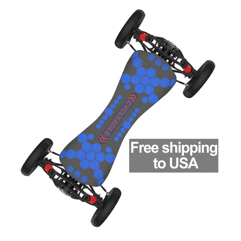 31Free shipping to USA Four-wheel all terrain Fast-swap Battery Independent Suspension System electric skateboard deck 
31Free shipping to USA Four-wheel all terrain Fast-swap Battery Independent Suspension System electric skateboard deck