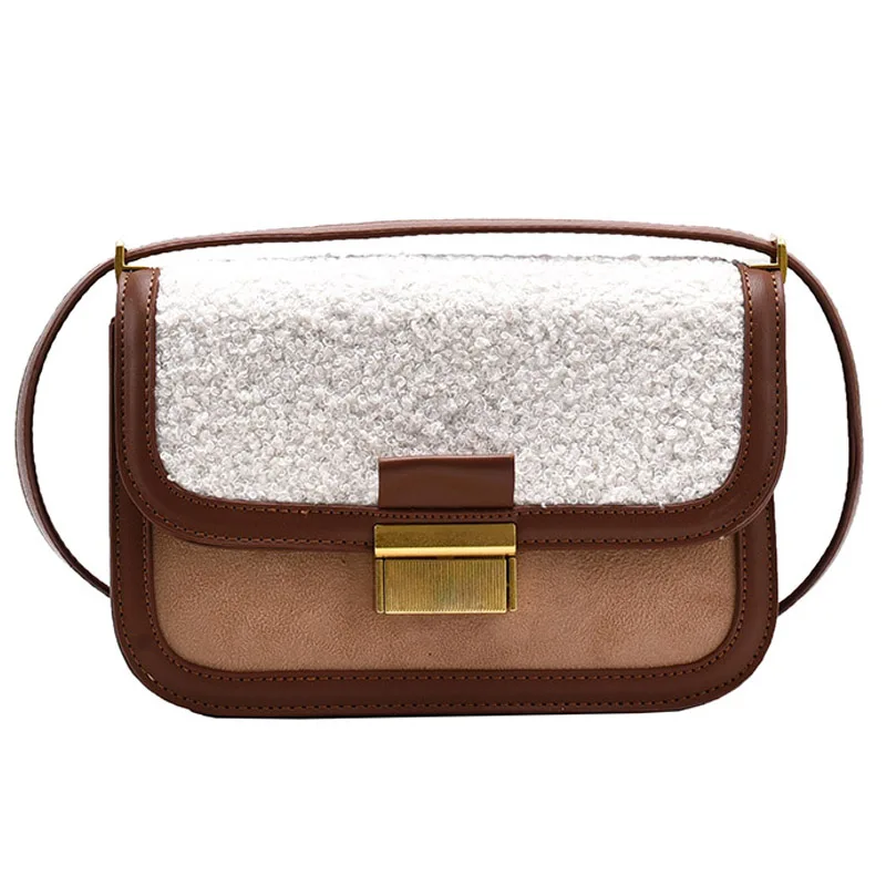 Elegant Female Faux Fur Tote bag 2021 New Women's Designer Small Handbag Purse Ins Wild Travel Shoulder Crossbody Bags Winter
Elegant Female Faux Fur Tote bag 2021 New Women's Designer Small Handbag Purse Ins Wild Travel Shoulder Crossbody Bags Winter