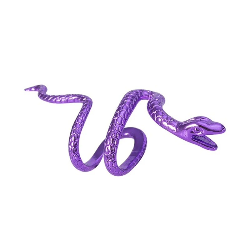 1PC Snake Earing Clips Without Piercing Punk Non Pierced Clip Earrings Ear Cuffs for Women Men Black Fake Piercing Jewelry
1PC Snake Earing Clips Without Piercing Punk Non Pierced Clip Earrings Ear Cuffs for Women Men Black Fake Piercing Jewelry