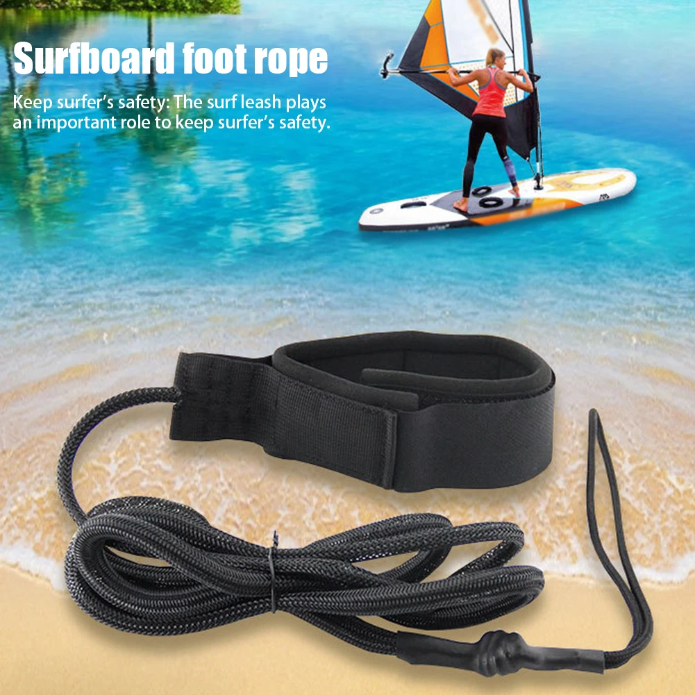 Foot Rope Safety Accessories Long Surfing Ankle Strap Protection Surfboard Leash Wear-resistant Magic Sticker PVC Outdoor Beach
Foot Rope Safety Accessories Long Surfing Ankle Strap Protection Surfboard Leash Wear-resistant Magic Sticker PVC Outdoor Beach