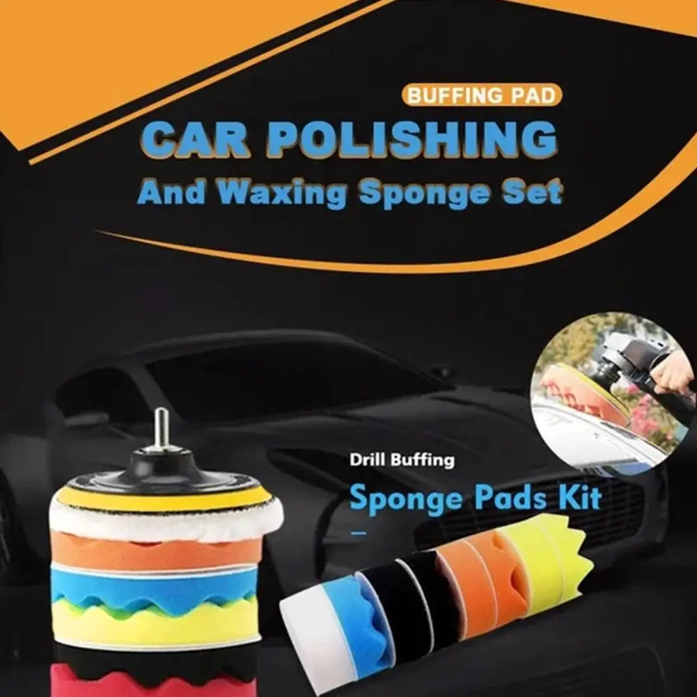 3 inch Car Buffing Pads Polishing Wax Sponge Buffer Waxing Foam Kit For Drill Polisher Set H2K8
3 inch Car Buffing Pads Polishing Wax Sponge Buffer Waxing Foam Kit For Drill Polisher Set H2K8