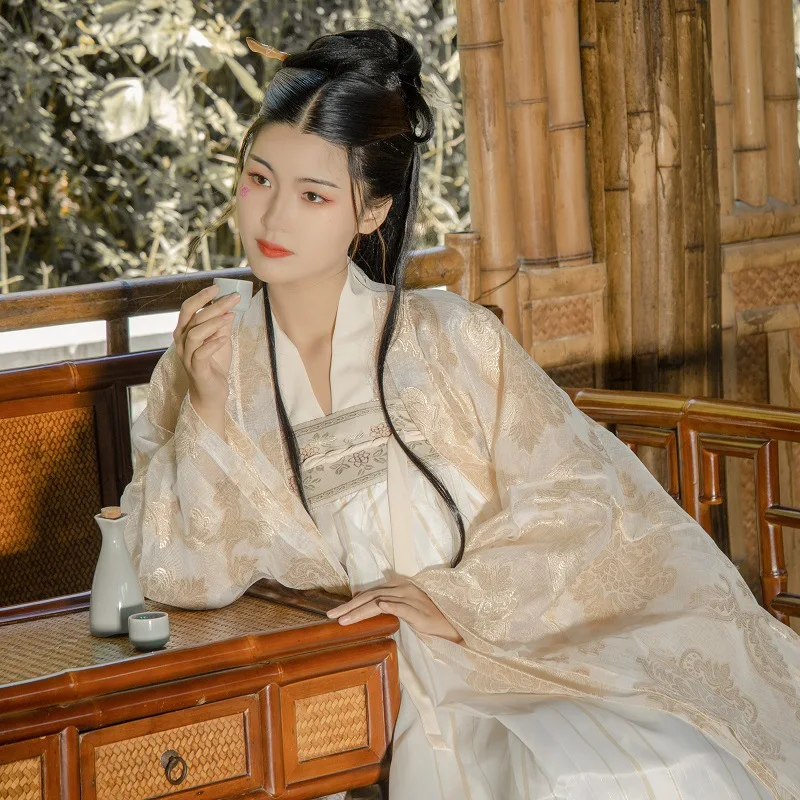 Breast Length Traditional Women Hanfu Embroidered Chinese Style Adult Costume Ancient Performance Clothing Novelty Cosplay
Breast Length Traditional Women Hanfu Embroidered Chinese Style Adult Costume Ancient Performance Clothing Novelty Cosplay
