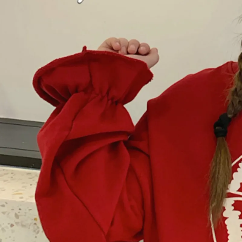 Hoodies Women Printed Loose Long Sleeve Pullovers Sweatshirts O-Neck Korean Style BF Chic Trendy All-match Leisure Womens Daily
Hoodies Women Printed Loose Long Sleeve Pullovers Sweatshirts O-Neck Korean Style BF Chic Trendy All-match Leisure Womens Daily