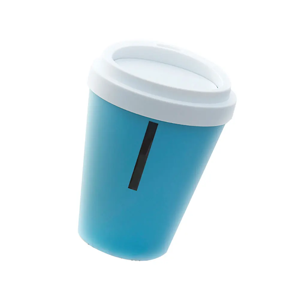 Cup Shaped Waste Bin Mini Trash Can Plastic Desktop Trash Bin Flip Lid Storage Box Sundries Organizer Creative Trash Can Blue
Cup Shaped Waste Bin Mini Trash Can Plastic Desktop Trash Bin Flip Lid Storage Box Sundries Organizer Creative Trash Can Blue