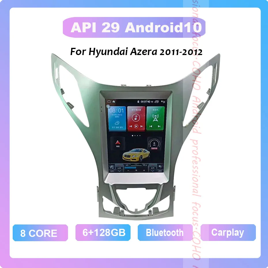 COHO для Hyundai Azera 2011-2012 Android 10,0 Восьмиядерный 6 + 128G Автомобильный мультимедийный плеер стерео приемник радио Вентилятор охлаждения
COHO для Hyundai Azera 2011-2012 Android 10,0 Восьмиядерный 6 + 128G Автомобильный мультимедийный плеер стерео приемник радио Вентилятор охлаждения