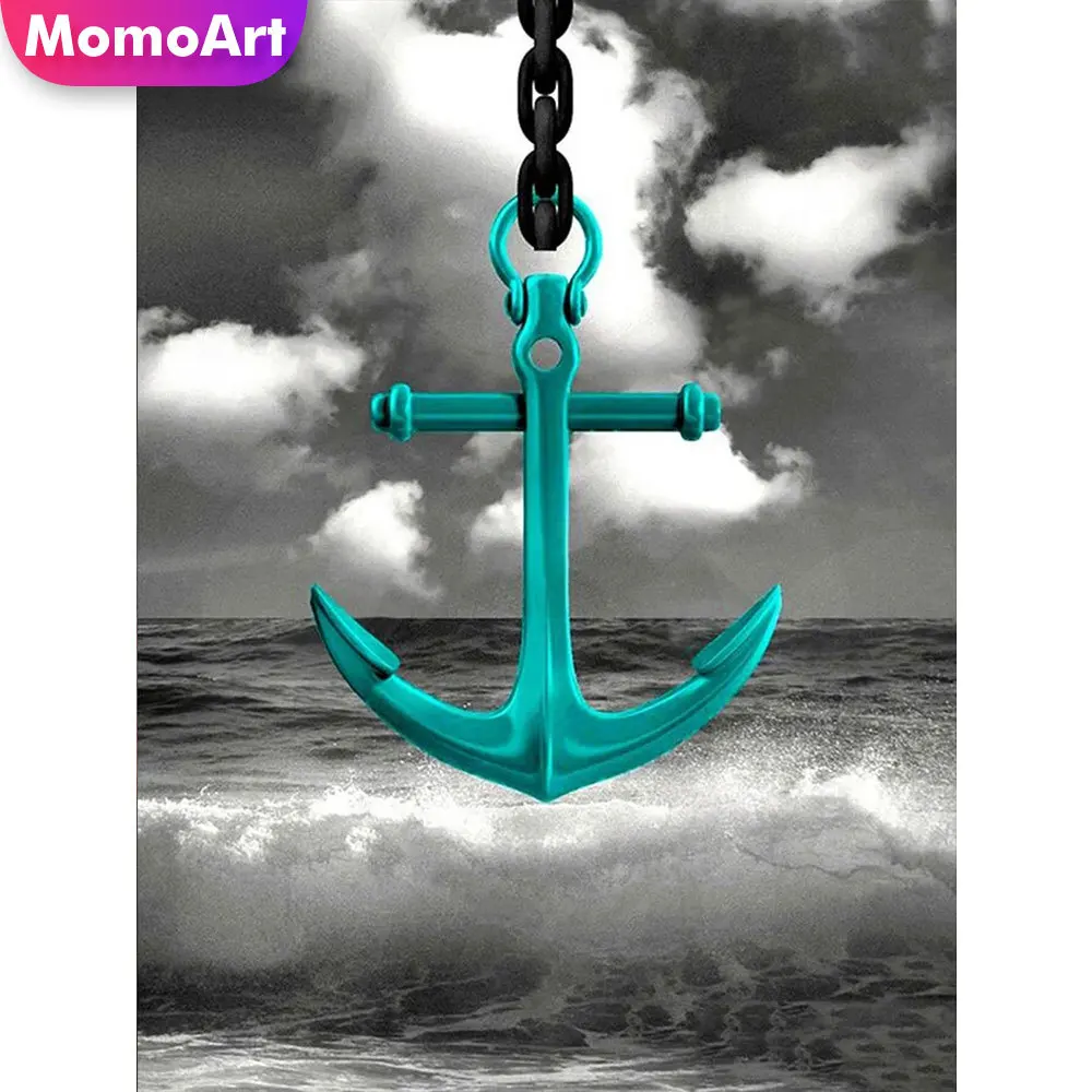 MomoArt Cross Stitch Kits Diamond Painting Boat Anchor 5D DIY Diamond Mosaic Ocean Embroidery Full Round Square Wall Art
MomoArt Cross Stitch Kits Diamond Painting Boat Anchor 5D DIY Diamond Mosaic Ocean Embroidery Full Round Square Wall Art