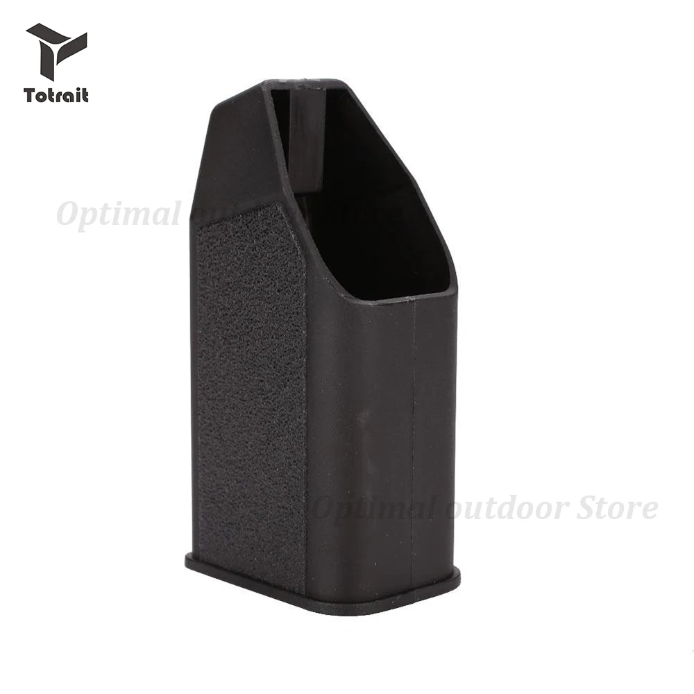 TOtrait Tactical Speed Loader Magazine Quick Fill Sleeve plastic adapter speed loader For 9mm .40 .357 .45 GAP Mags Clips | Спорт и