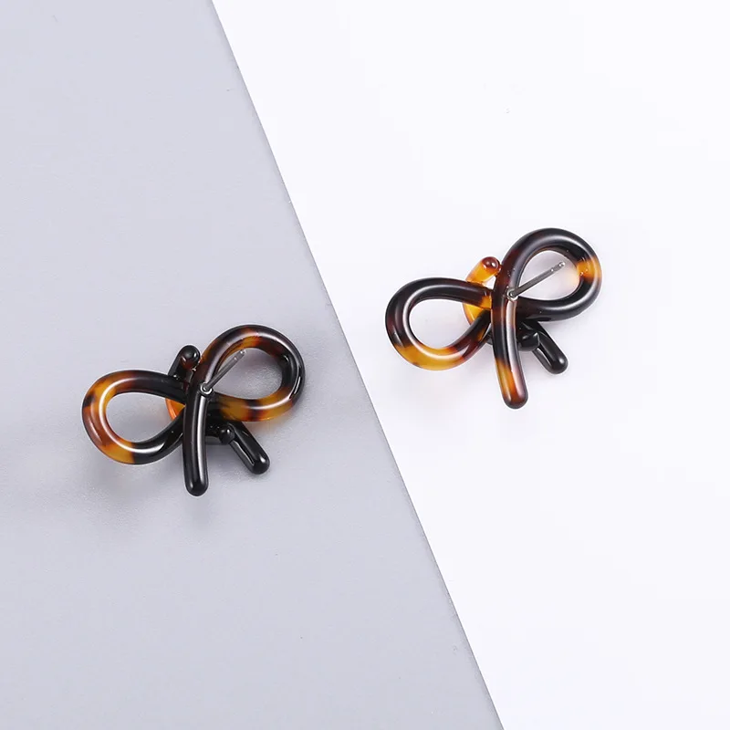 Cute Fashion Graceful Colorful Acrylic Bowknot Stud Earrings Studs Bow Earring EH00490
Cute Fashion Graceful Colorful Acrylic Bowknot Stud Earrings Studs Bow Earring EH00490