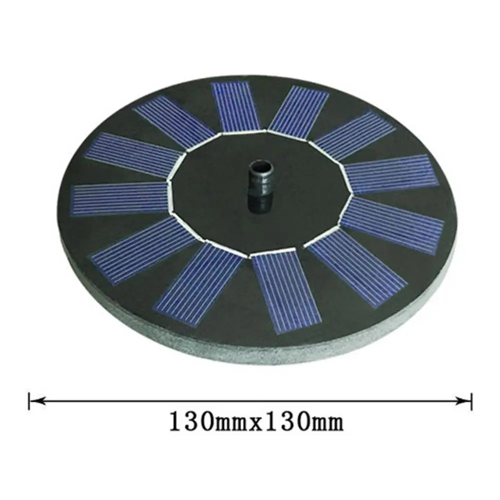 Mini Solar Fountain Pump Panel Solar Powered Fountain Energy-saving 1.2W Outdoor Swimming Pool Garden Landscape Decoration
Mini Solar Fountain Pump Panel Solar Powered Fountain Energy-saving 1.2W Outdoor Swimming Pool Garden Landscape Decoration