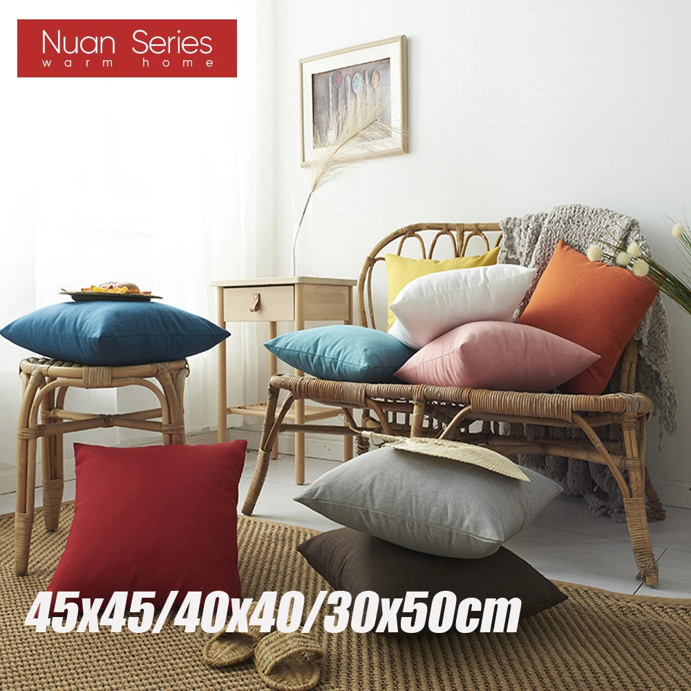1/2 Pcs Solid Color Outdoor Waterproof Throw Pillow Covers Decor Garden Cushion For Patio, Couch, Tent, Balcony And Sofa
1/2 Pcs Solid Color Outdoor Waterproof Throw Pillow Covers Decor Garden Cushion For Patio, Couch, Tent, Balcony And Sofa