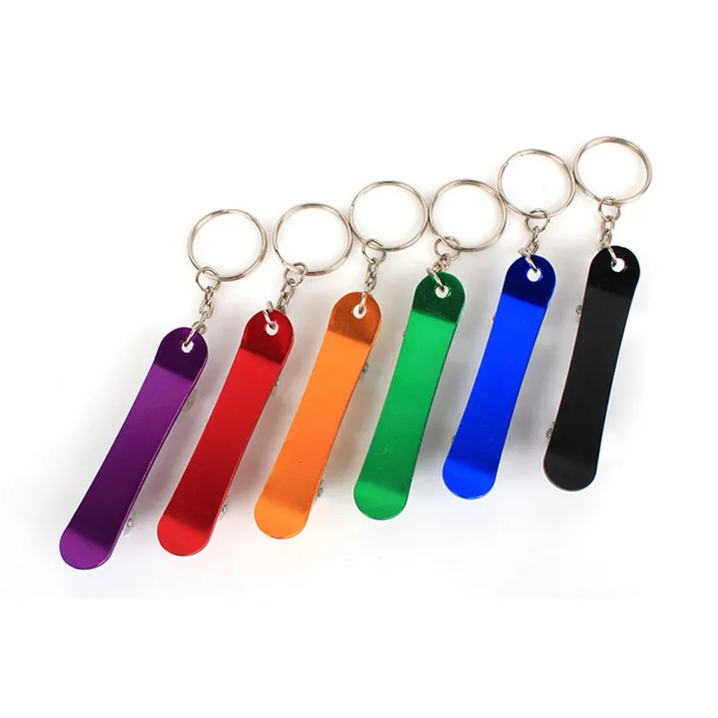 Multifunction Outdoor EDC Openner Adorable Skateboard Metal Bottle Opener Keychain Keyring Beer Kitchen Bar Tool
Multifunction Outdoor EDC Openner Adorable Skateboard Metal Bottle Opener Keychain Keyring Beer Kitchen Bar Tool