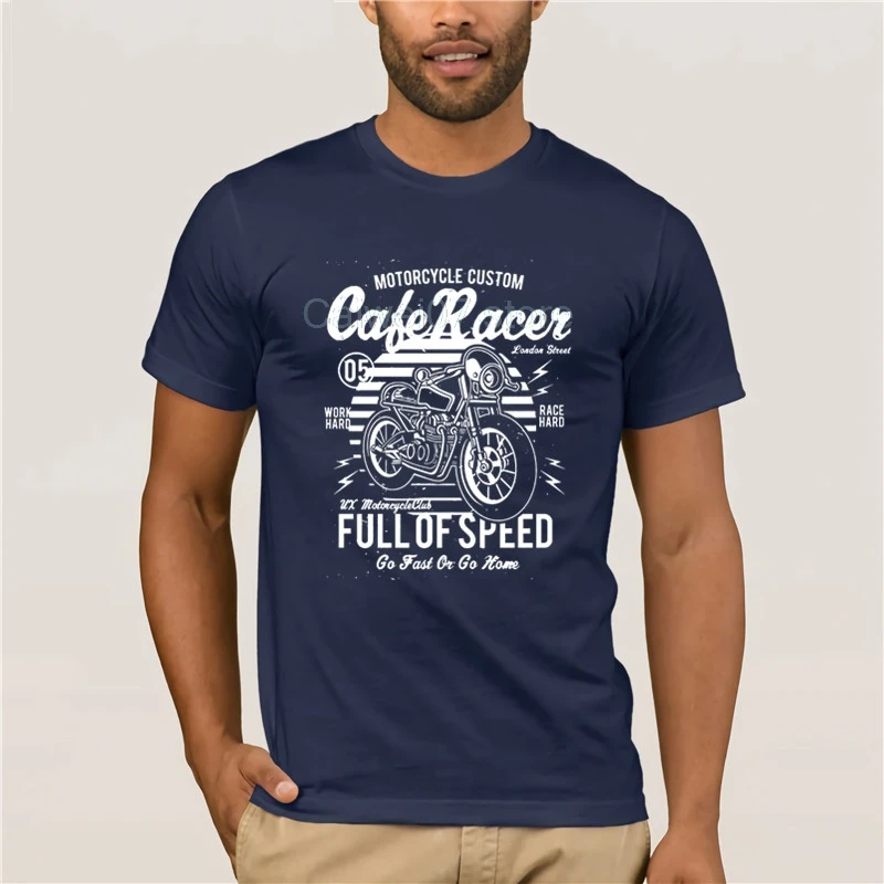 Cafe Racer Full of Speed Motorcycle Retro T Shirt Vintage 100% Cotton Tees Round Neck Awesome Tops Men Short Sleeve T Shirt
Cafe Racer Full of Speed Motorcycle Retro T Shirt Vintage 100% Cotton Tees Round Neck Awesome Tops Men Short Sleeve T Shirt