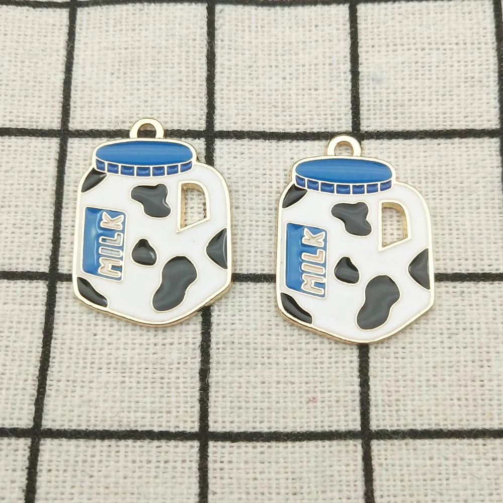 10pcs milk bottle enamel charm jewelry accessories earring pendant bracelet necklace charms zinc alloy diy finding 20x27mm
10pcs milk bottle enamel charm jewelry accessories earring pendant bracelet necklace charms zinc alloy diy finding 20x27mm