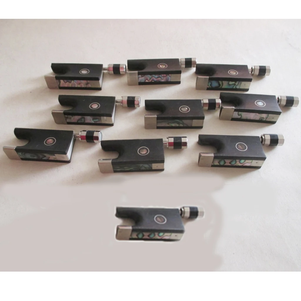 Free Shipping 10 PCS Fully Lined Ebony Frog for 4/4 Violin Bow EB040# with ebony button
Free Shipping 10 PCS Fully Lined Ebony Frog for 4/4 Violin Bow EB040# with ebony button