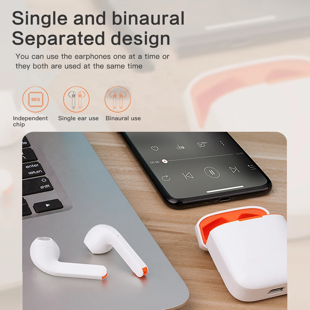 Cigfun Wireless Earphone Bluetooth5.0 TWS Headphones HiFi Stereo Earbuds Sport IPX7 Waterproof Headset with Mic for Xiaomi Phone
Cigfun Wireless Earphone Bluetooth5.0 TWS Headphones HiFi Stereo Earbuds Sport IPX7 Waterproof Headset with Mic for Xiaomi Phone